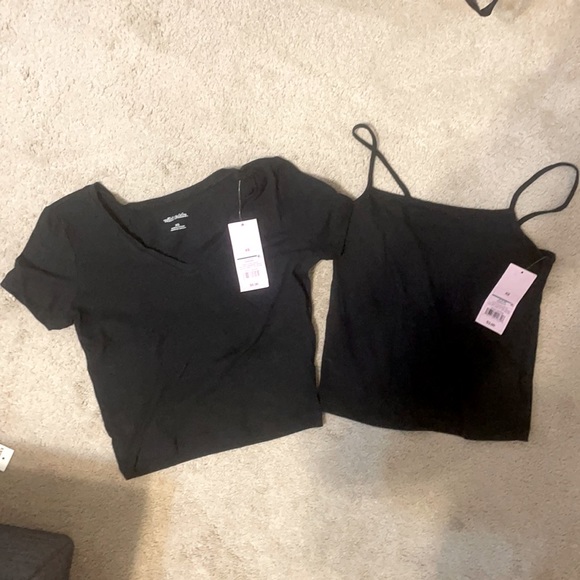 wild fable Tops - Two black wild fable shirts!